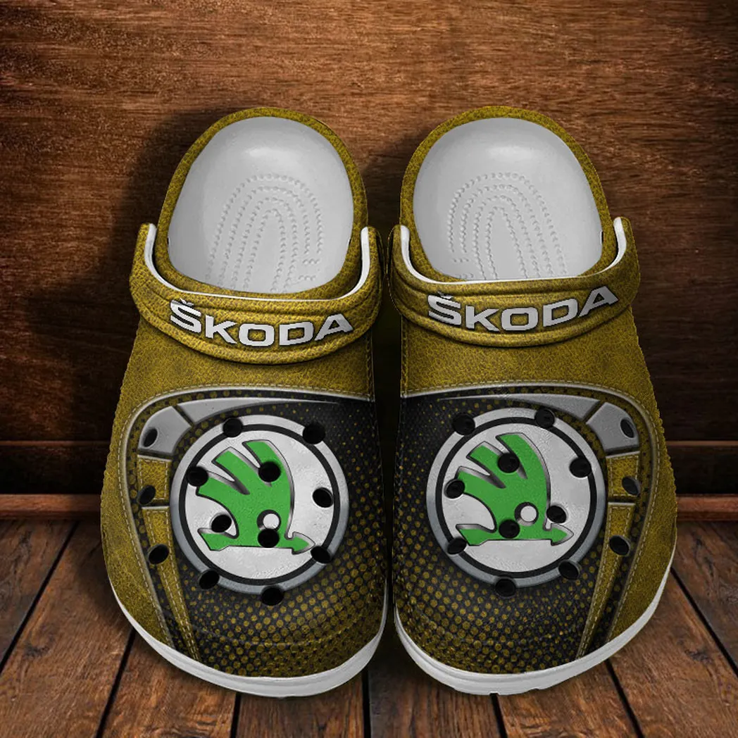 skoda crocs sandals for men women gift for skoda fan car177031425578 yellow zwfye