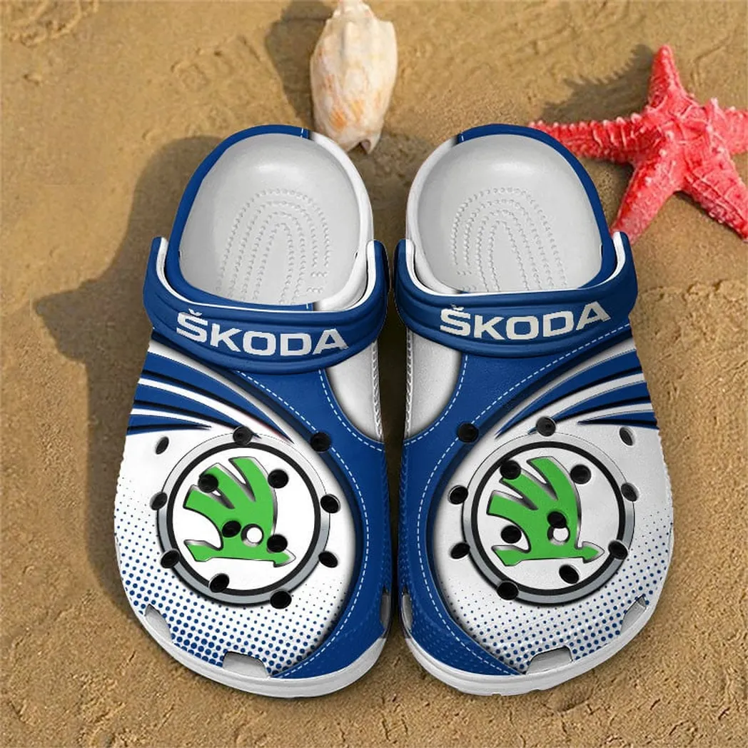 skoda crocs sandals for men women gift for skoda fan car181031525729 blue hgpks