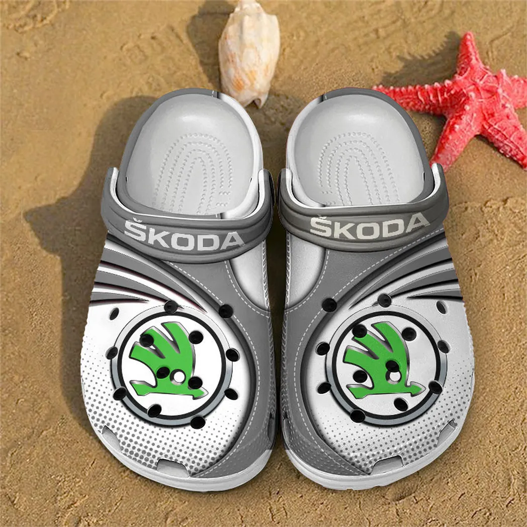 skoda crocs sandals for men women gift for skoda fan car181031525729 gray ezghw