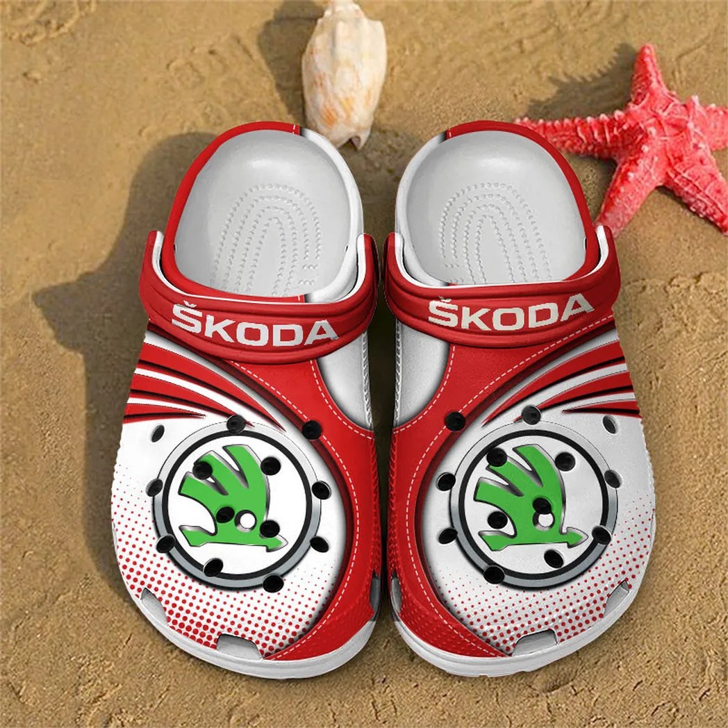 skoda crocs sandals for men women gift for skoda fan car181031525729 red euzgh