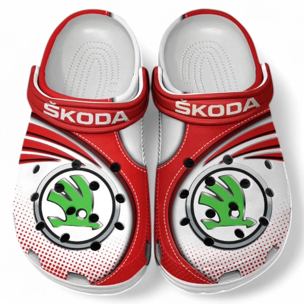 skoda crocs sandals for men women gift for skoda fan car181031525729 red u0yln