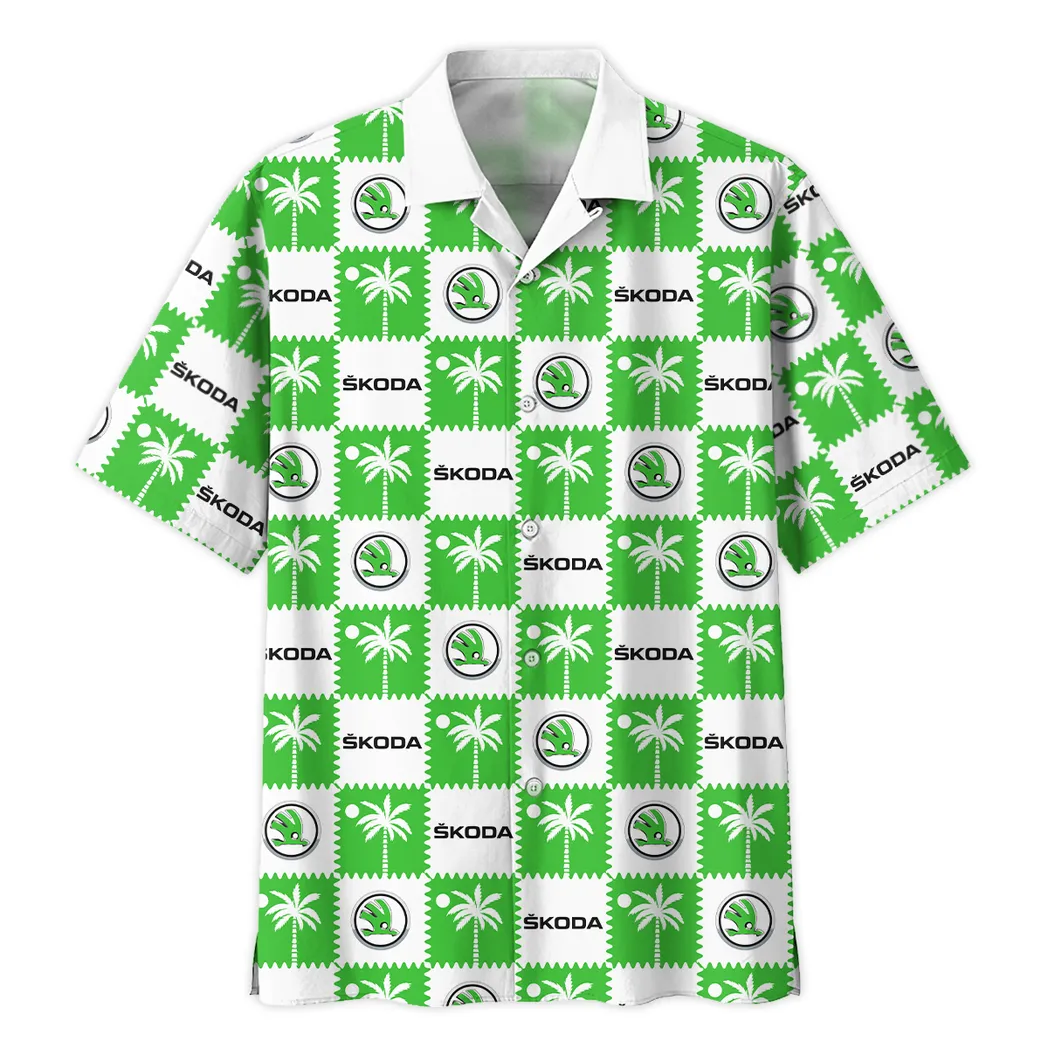 skoda hawaiian shirt for men gift for skoda lovers car200030725172 vb9o1