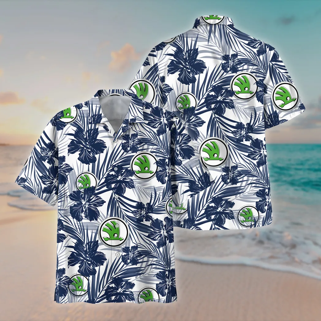 Skoda Hawaiian Shirt For Men, Gift For Skoda Lovers  CAR203030825735