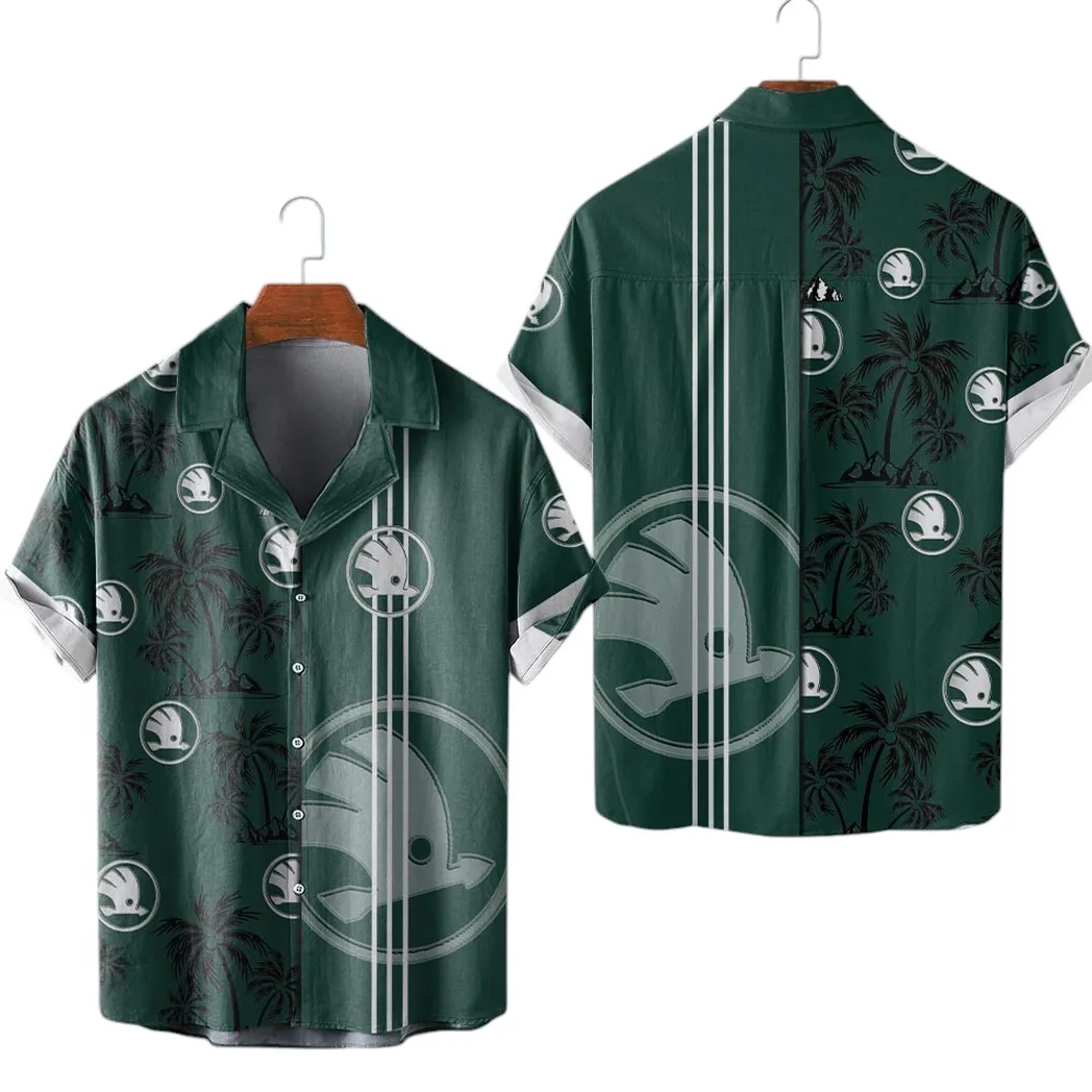 skoda hawaiian shirt for men gift for skoda lovers gift for him husband boyfriend car1600226061