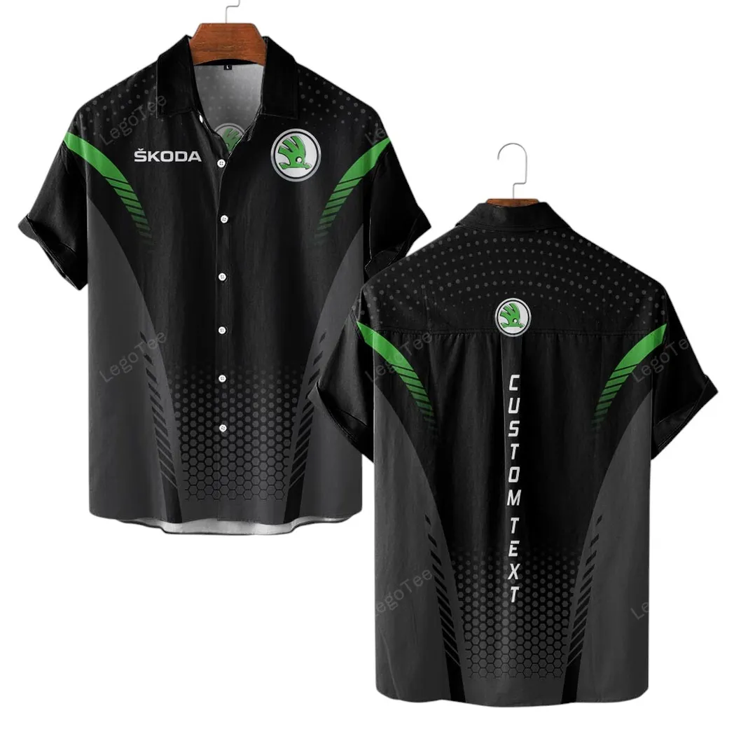 skoda hawaiian shirt gift for skoda lovers gift for him husband boyfriend car10803122569