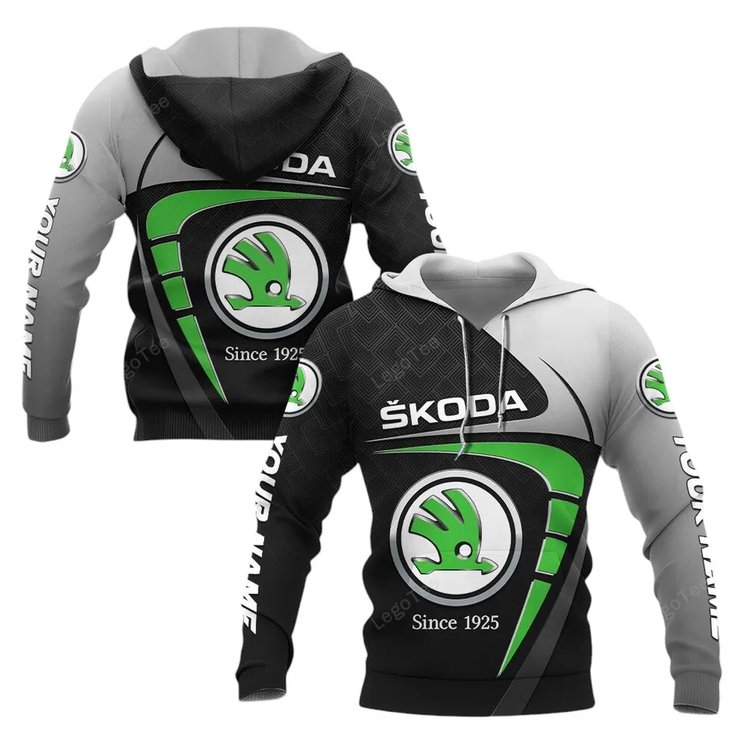 skoda hoodie gift for skoda lovers gift for him husband boyfriend car11603032569 ekqjy