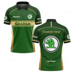 skoda polo shirt gift for skoda lovers gift for him husband boyfriend car137021325966 1 slktr