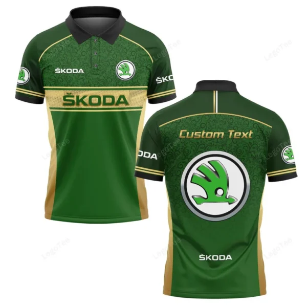skoda polo shirt gift for skoda lovers gift for him husband boyfriend car137021325966 1 slktr