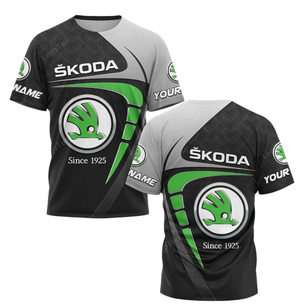 skoda t shirt gift for skoda lovers gift for him husband boyfriend car11603032569 lni5d