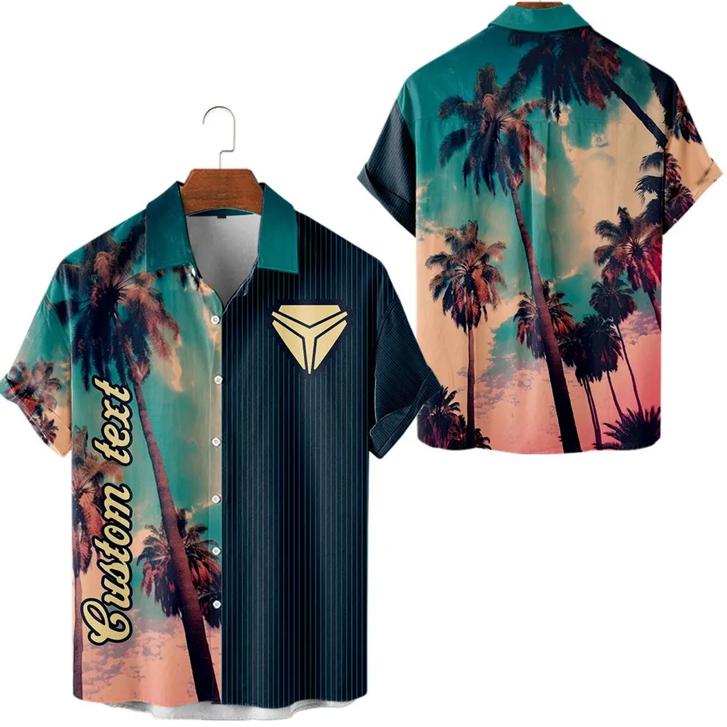 Slingshort Vintage Hawaiian Shirt Palm Custom, All Over Print Car Hawaiian Shirt CAR431041625414