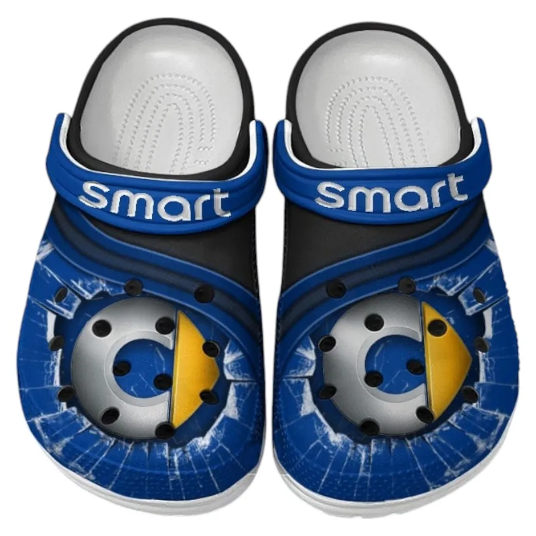 Smart Crocs Clogs Men Women, Gift For Smart Fan CAR188032025138 - Blue