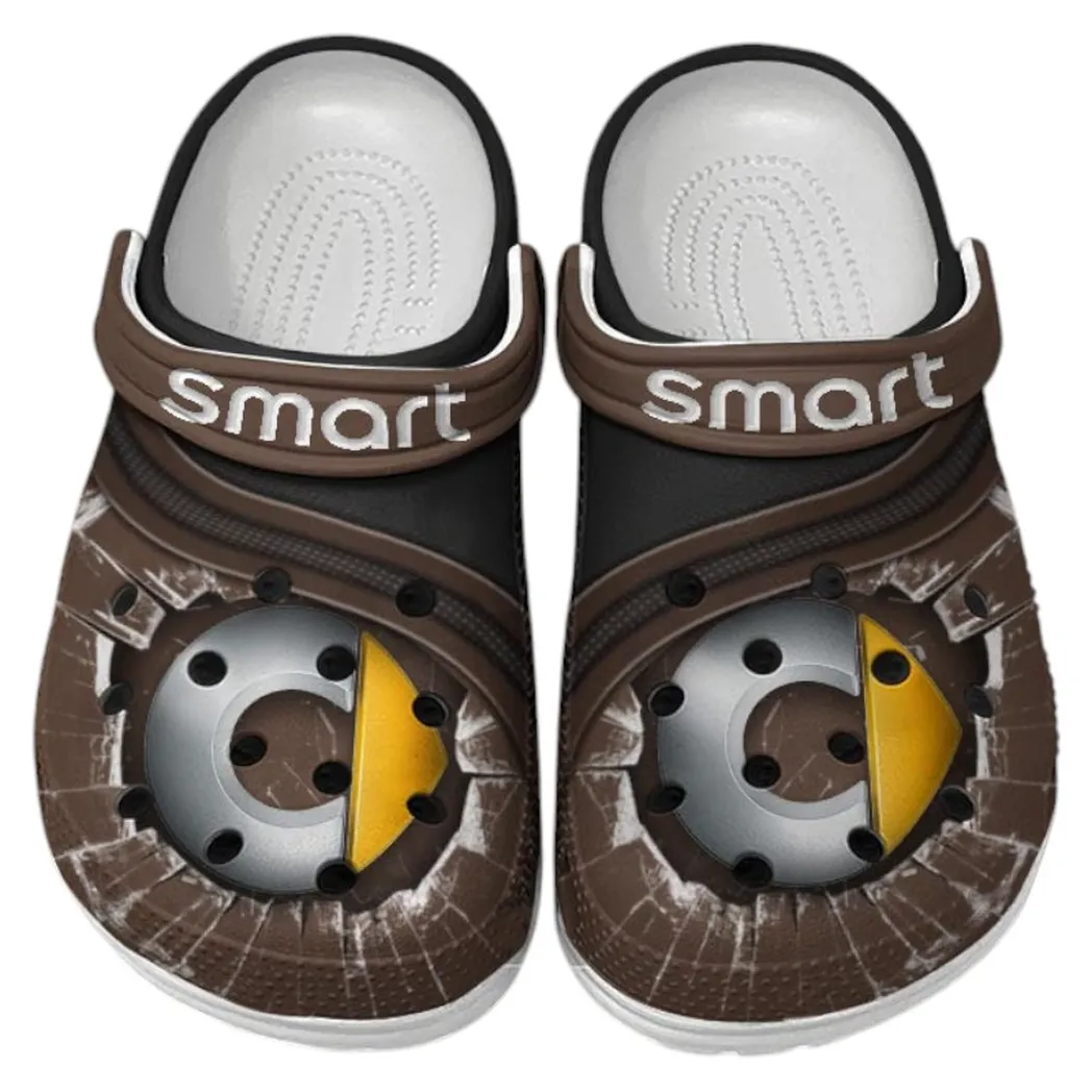 Smart Crocs Clogs Men Women, Gift For Smart Fan CAR188032025138 - Brown