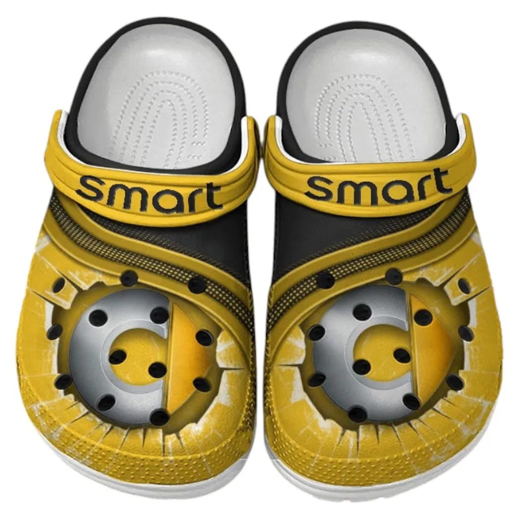 Smart Crocs Clogs Men Women, Gift For Smart Fan CAR188032025138 - Yellow