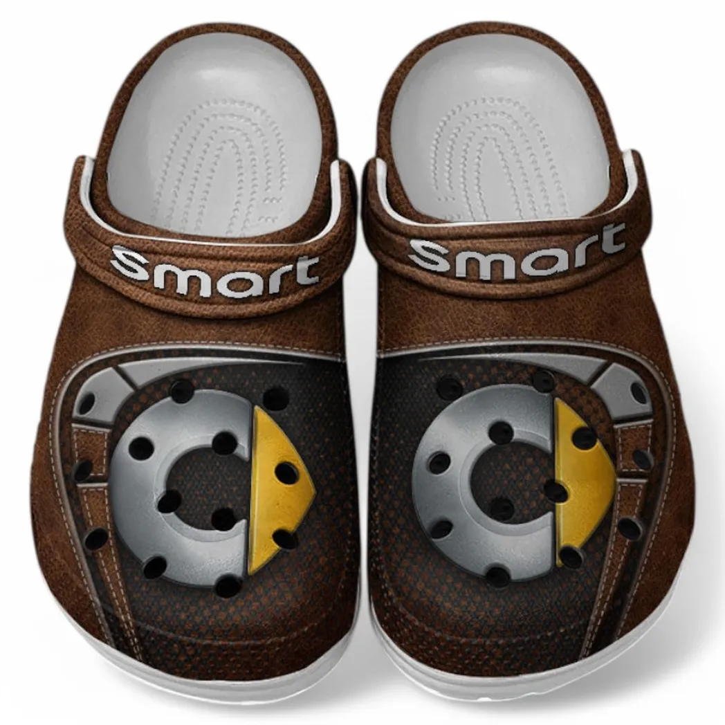 Smart Crocs Sandals For Men Women, Gift For Smart Fan CAR177031425595 - Brown