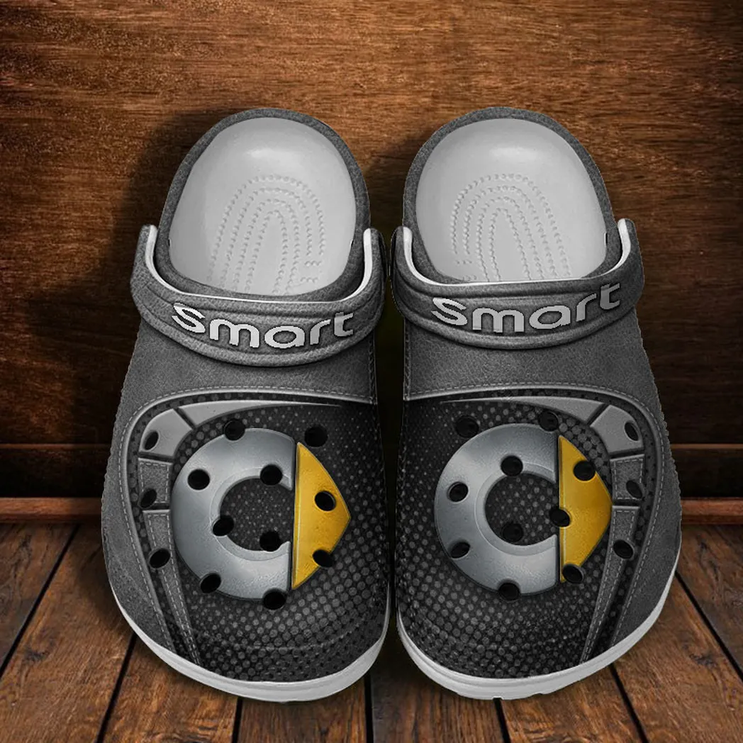 smart crocs sandals for men women gift for smart fan car177031425595 gray