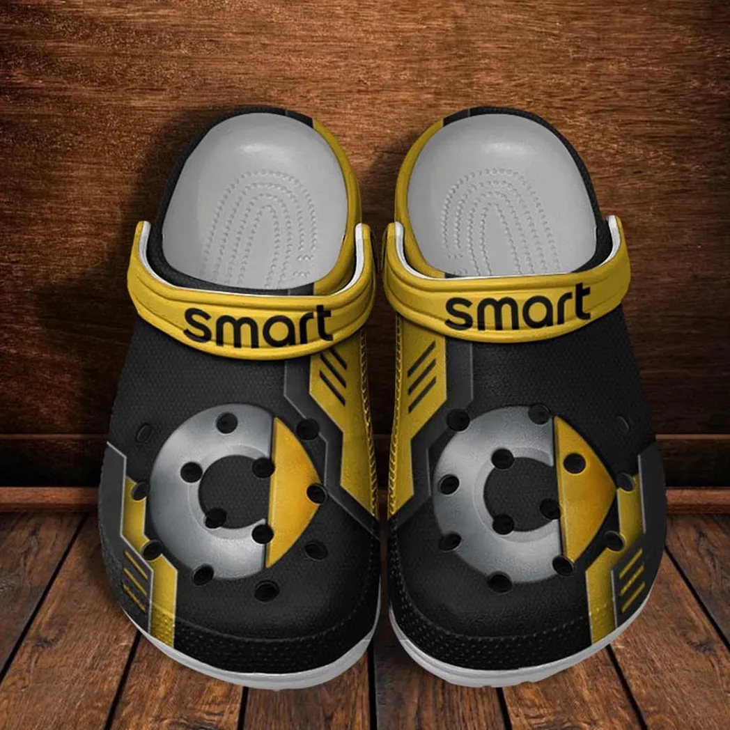 smart crocs shoes clogs men women gift for smart fan car185031525249 yellow omrco