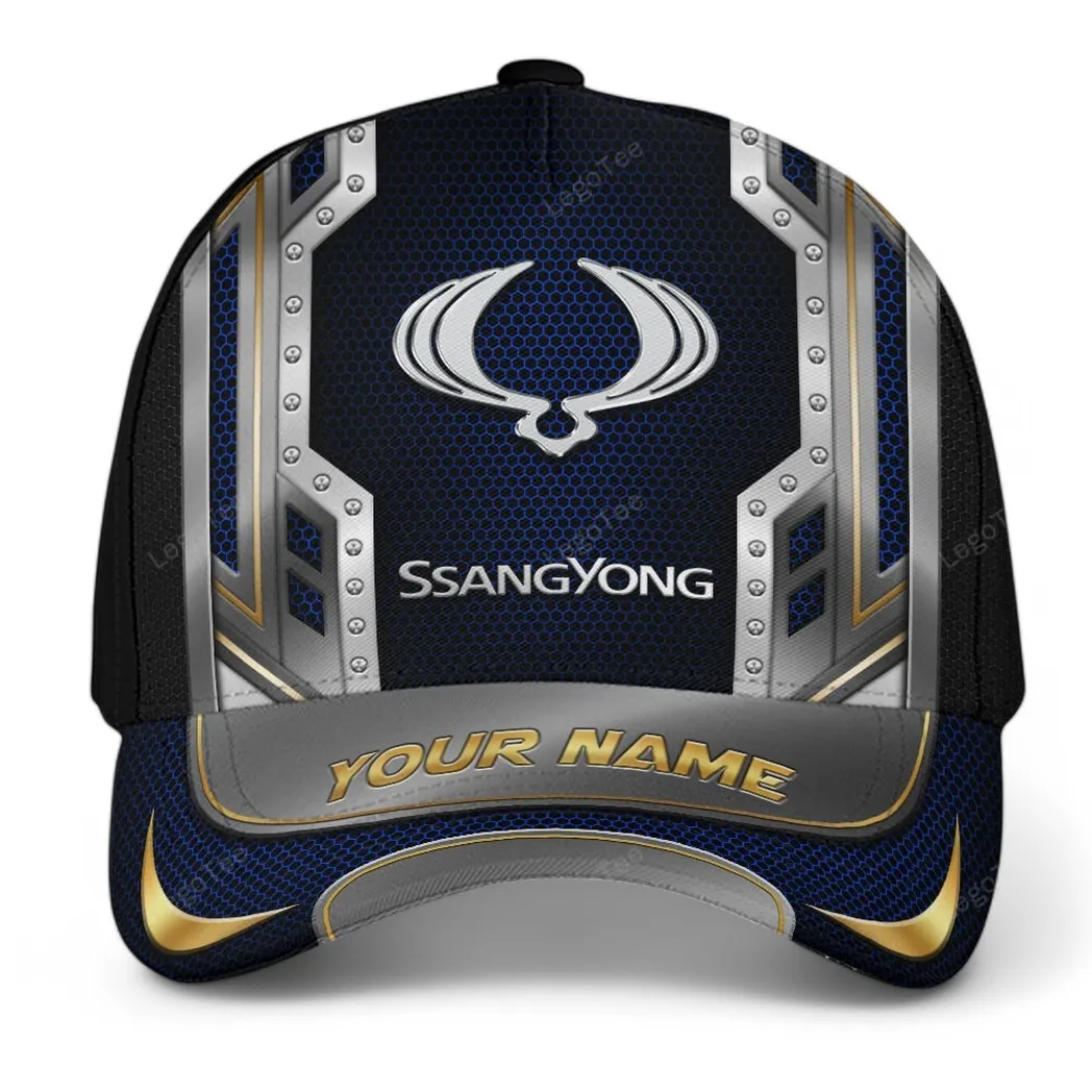 ssangyong motor classic cap gift for ssangyong motor lovers gift for him husband boyfriend car99031025142 blue dvaks