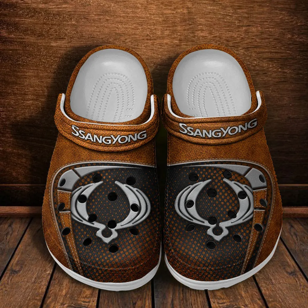 ssangyong motor crocs sandals for men women gift for ssangyong motor fan car177031425584 orange 9uvmz