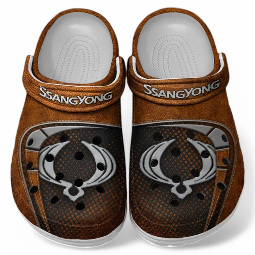 SsangYong Motor Crocs Sandals For Men Women, Gift For SsangYong Motor Fan CAR177031425584 - Orange
