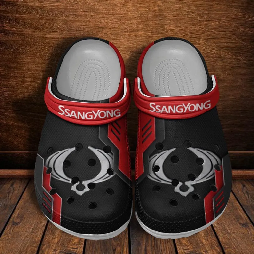 ssangyong motor crocs shoes clogs men women gift for ssangyong motor fan car185031525240 red zjypj