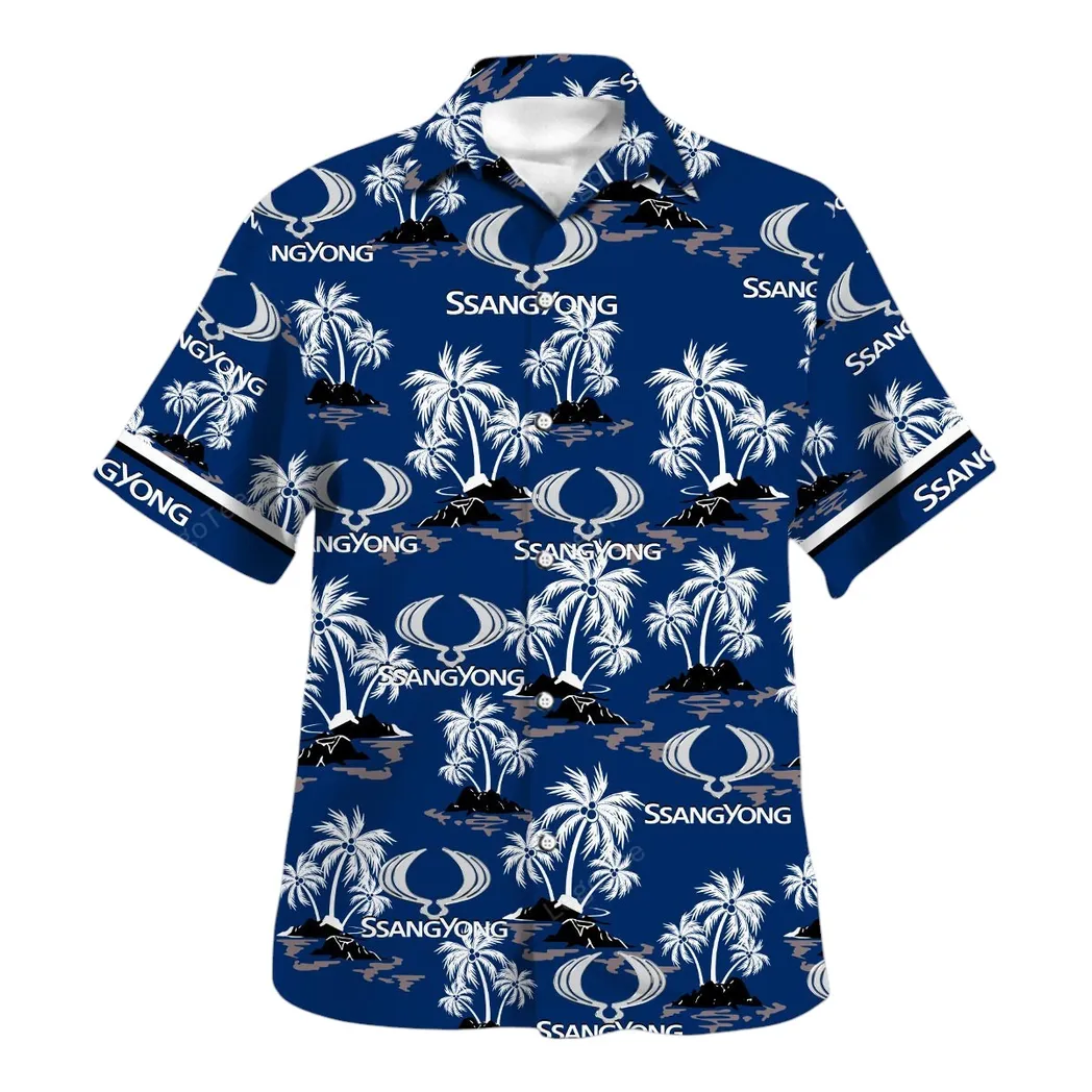 ssangyong motor hawaiian shirt for men gift for ssangyong motor lovers gift for him husband boyfriend car144021125488 2 zon1c