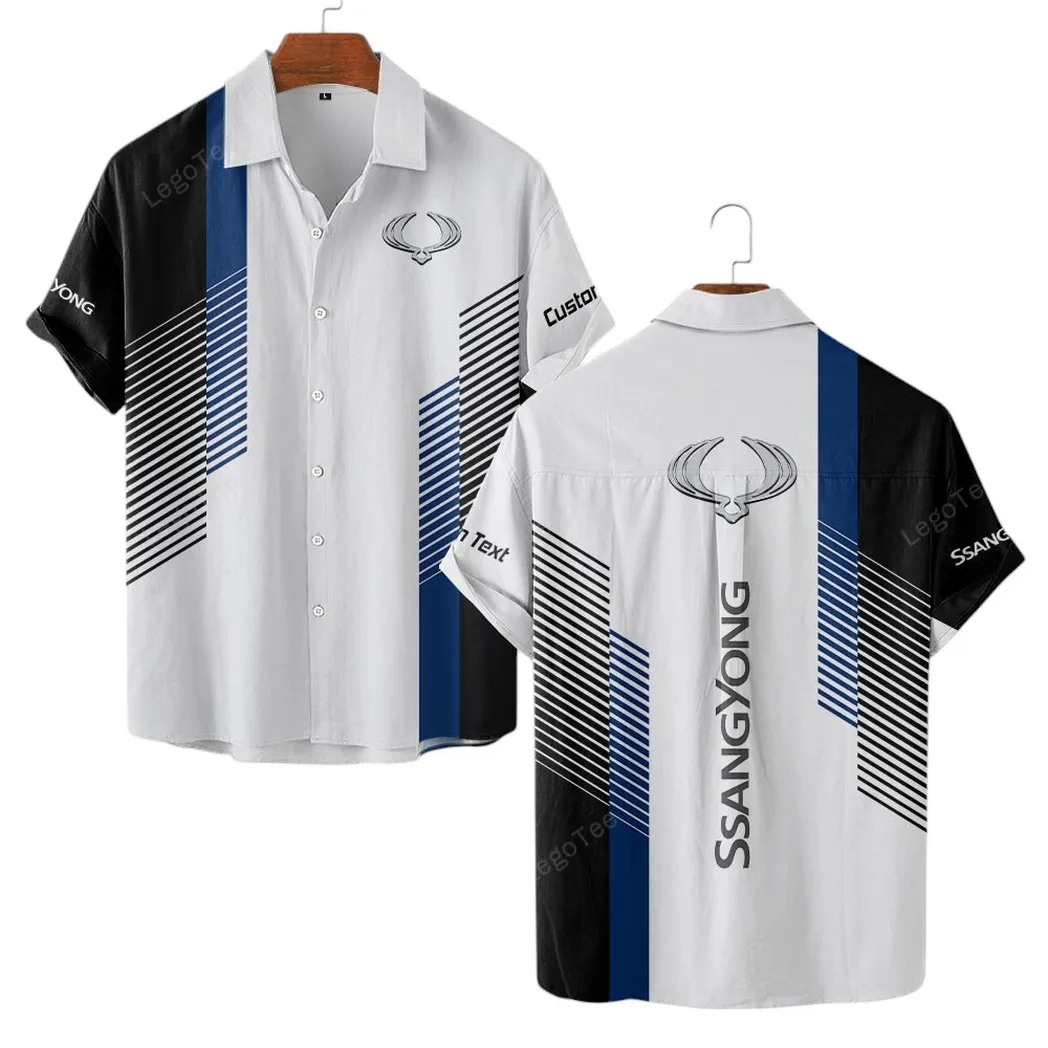 SsangYong Motor Hawaiian Shirt, Gift For SsangYong Motor Lovers, Gift For Him, Husband, Boyfriend CAR10703122570