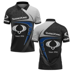 ssangyong motor polo shirt gift for ssangyong motor lovers gift for him husband boyfriend car11603032570 yisan