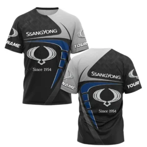SsangYong Motor T-Shirt, All Over Print Shirt For SsangYong Motor Fan CAR11603032570