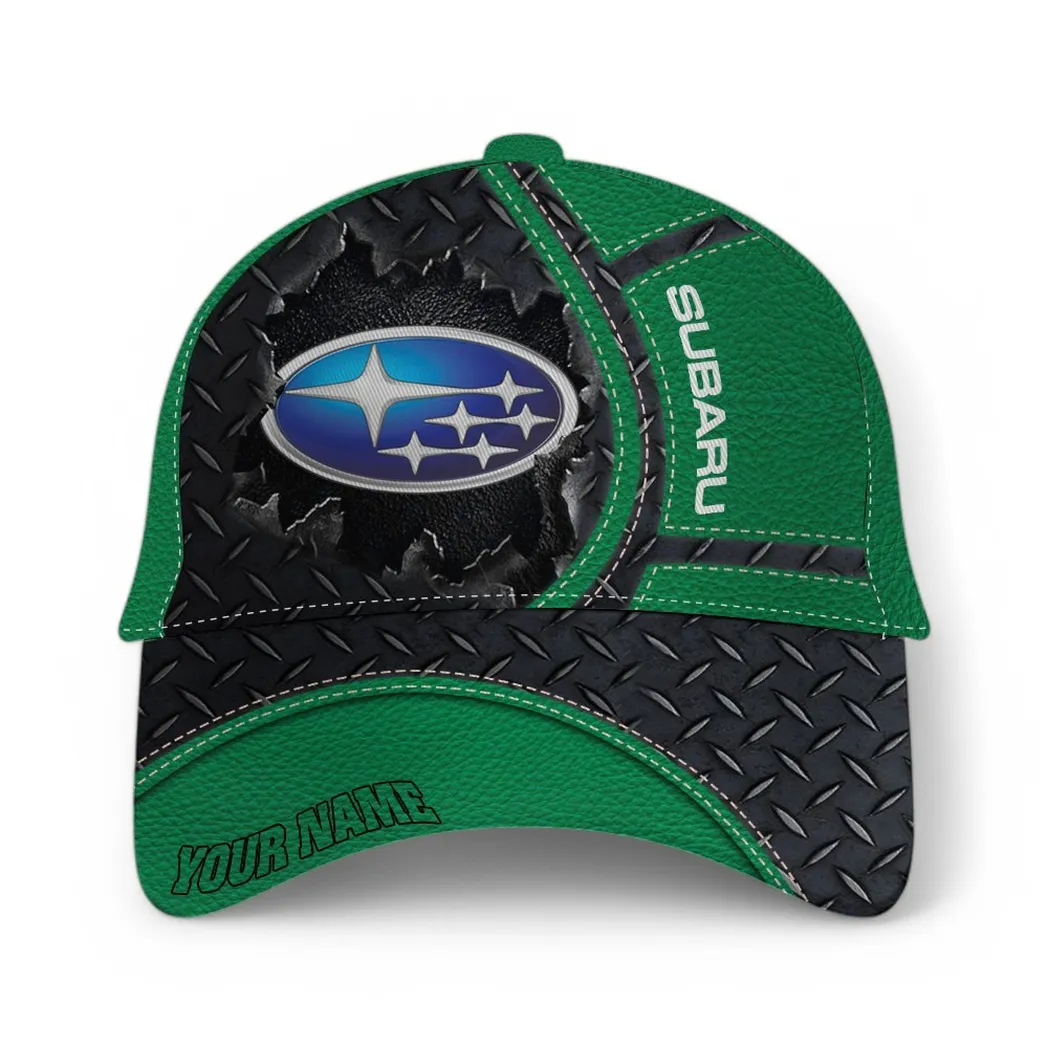 Subaru Classic Cap, Gift For Subaru Lovers, Gift For Him, Husband, Boyfriend - Green CAR49021825068-4