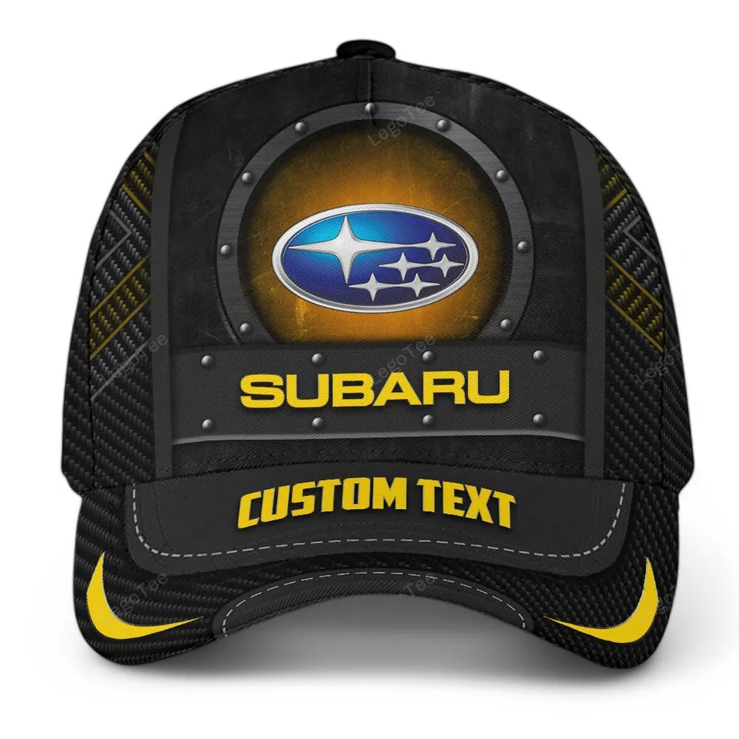 Subaru Classic Cap, Gift For Subaru Lovers, Gift For Him, Husband, Boyfriend CAR99031025010 - Yellow