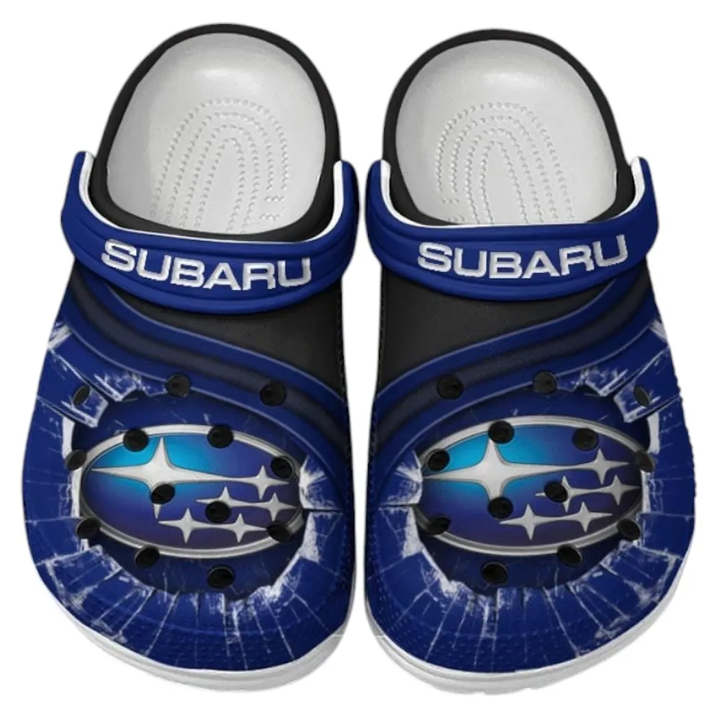 subaru crocs clogs men women gift for subaru fan car188032025142 blue pmmg4