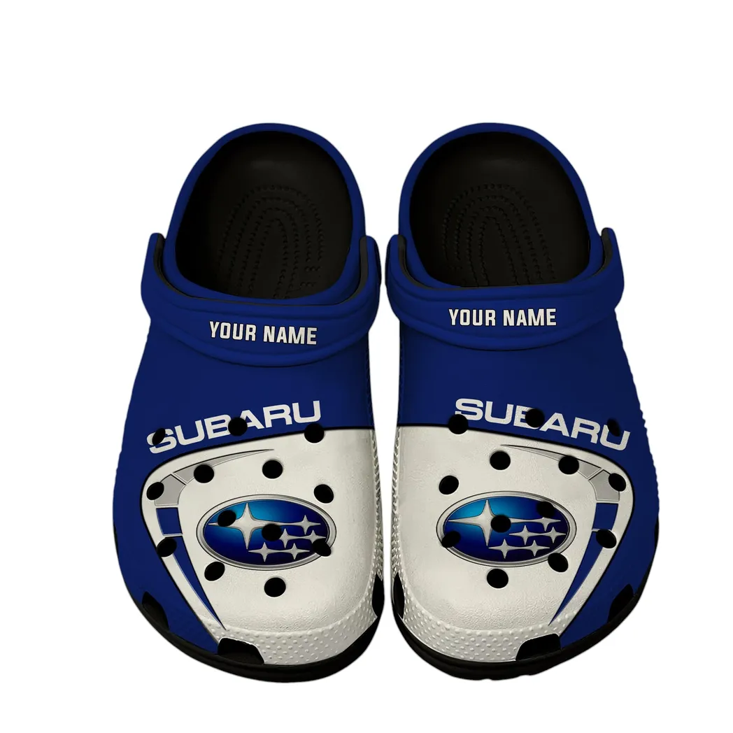 Subaru Crocs, Gift For Subaru Lover, Gift For Him, Husband, Boyfriend CAR16802262563 - Black