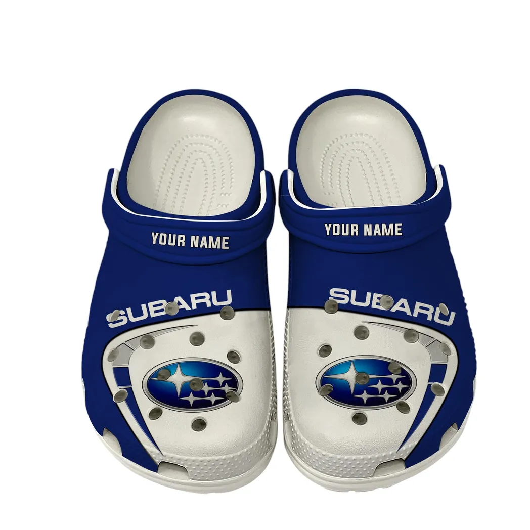 subaru crocs gift for subaru lover gift for him husband boyfriend car16802262563 white isbrv