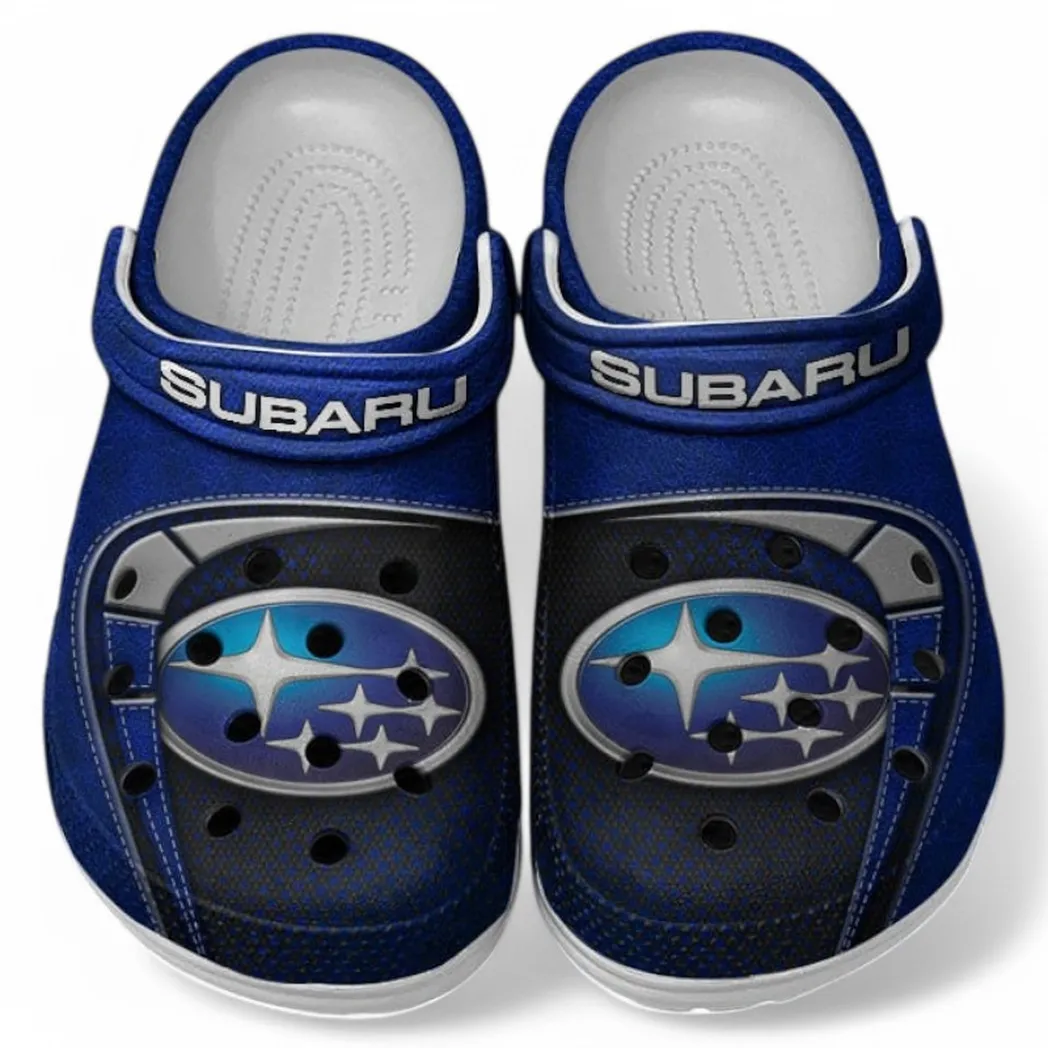 subaru crocs sandals for men women gift for subaru fan car177031425622 blue f4rgi