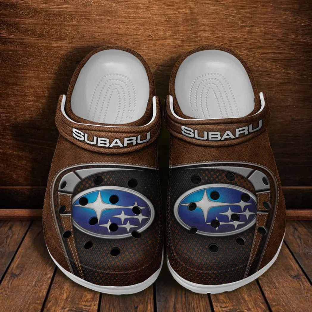 subaru crocs sandals for men women gift for subaru fan car177031425622 brown l5o2i