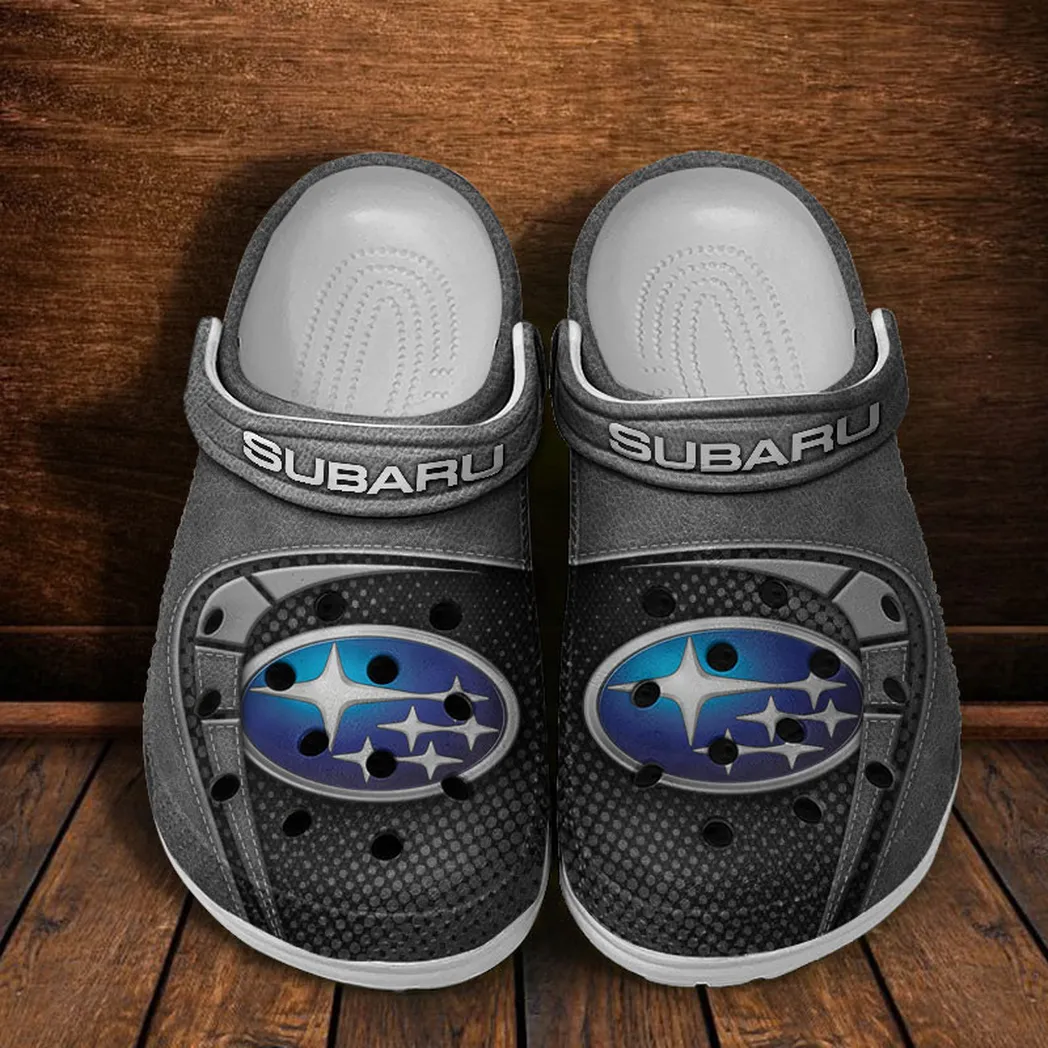 subaru crocs sandals for men women gift for subaru fan car177031425622 gray aosl5