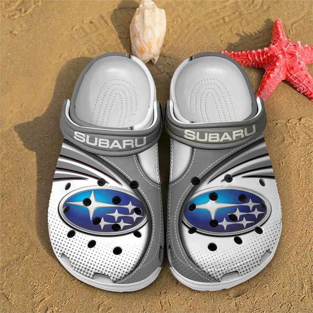 subaru crocs sandals for men women gift for subaru fan car181031525714 gray uv2wl