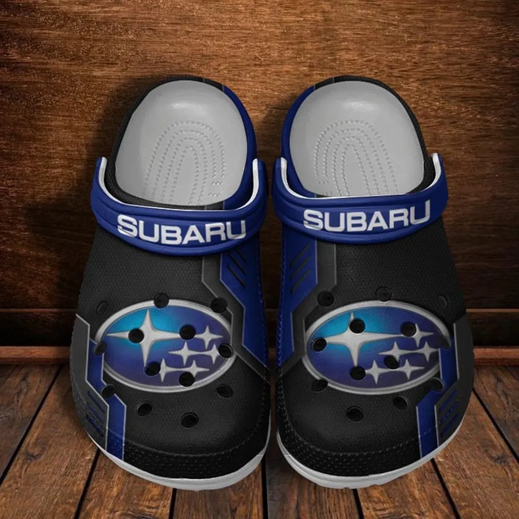 subaru crocs shoes clogs men women gift for subaru fan car185031525277 blue rpmou