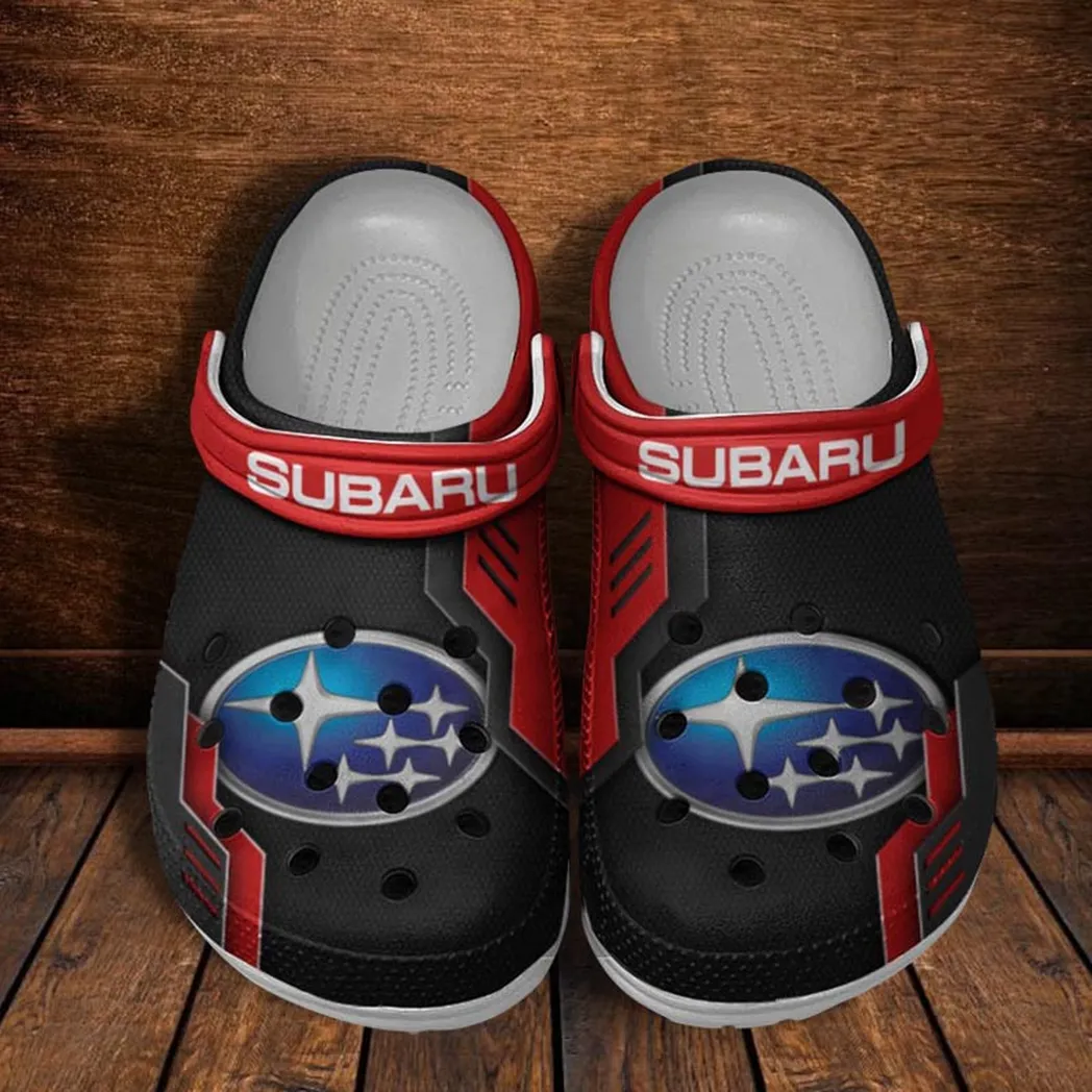subaru crocs shoes clogs men women gift for subaru fan car185031525277 red dbq39
