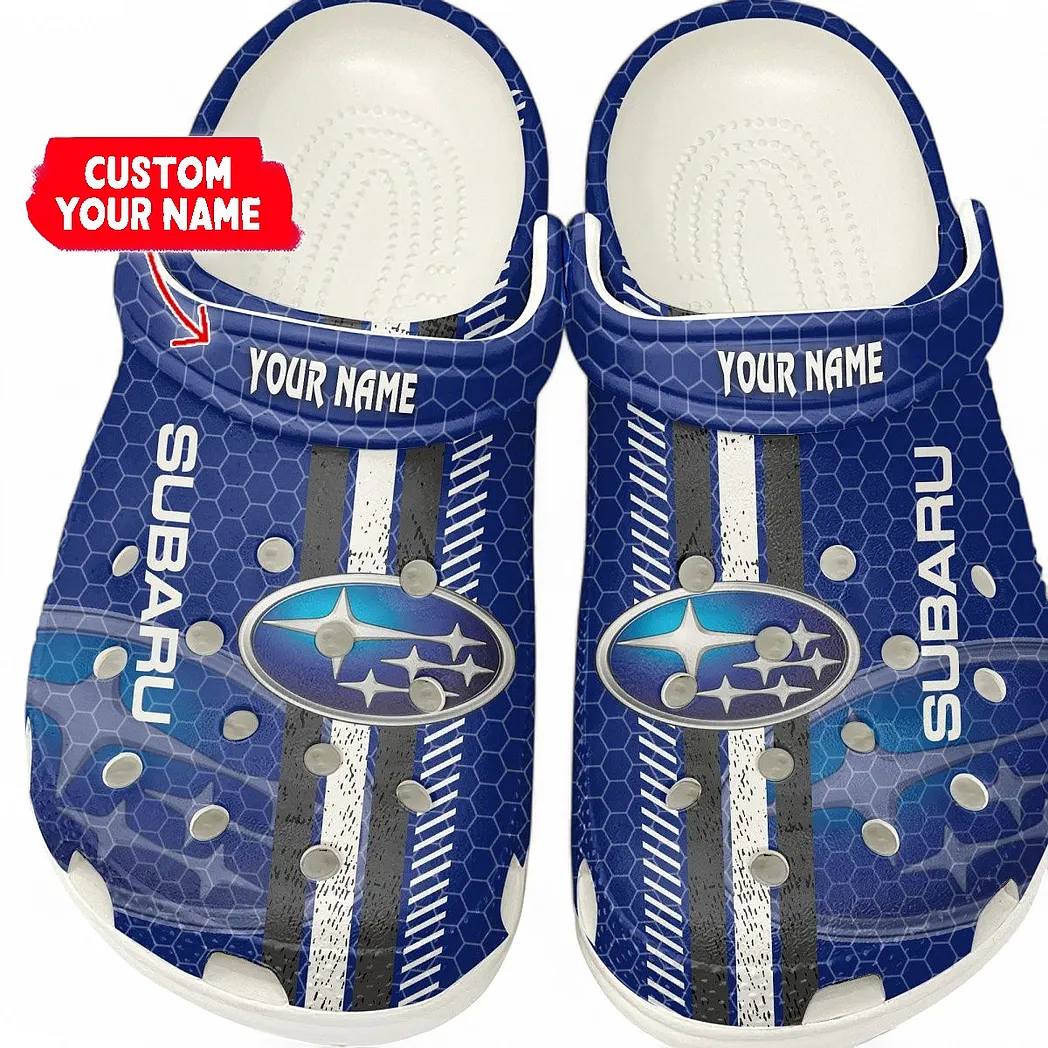 subaru crocs shoes gift for subaru lovers birthday gift for husband boyfriend car82022025653 white mtc8p