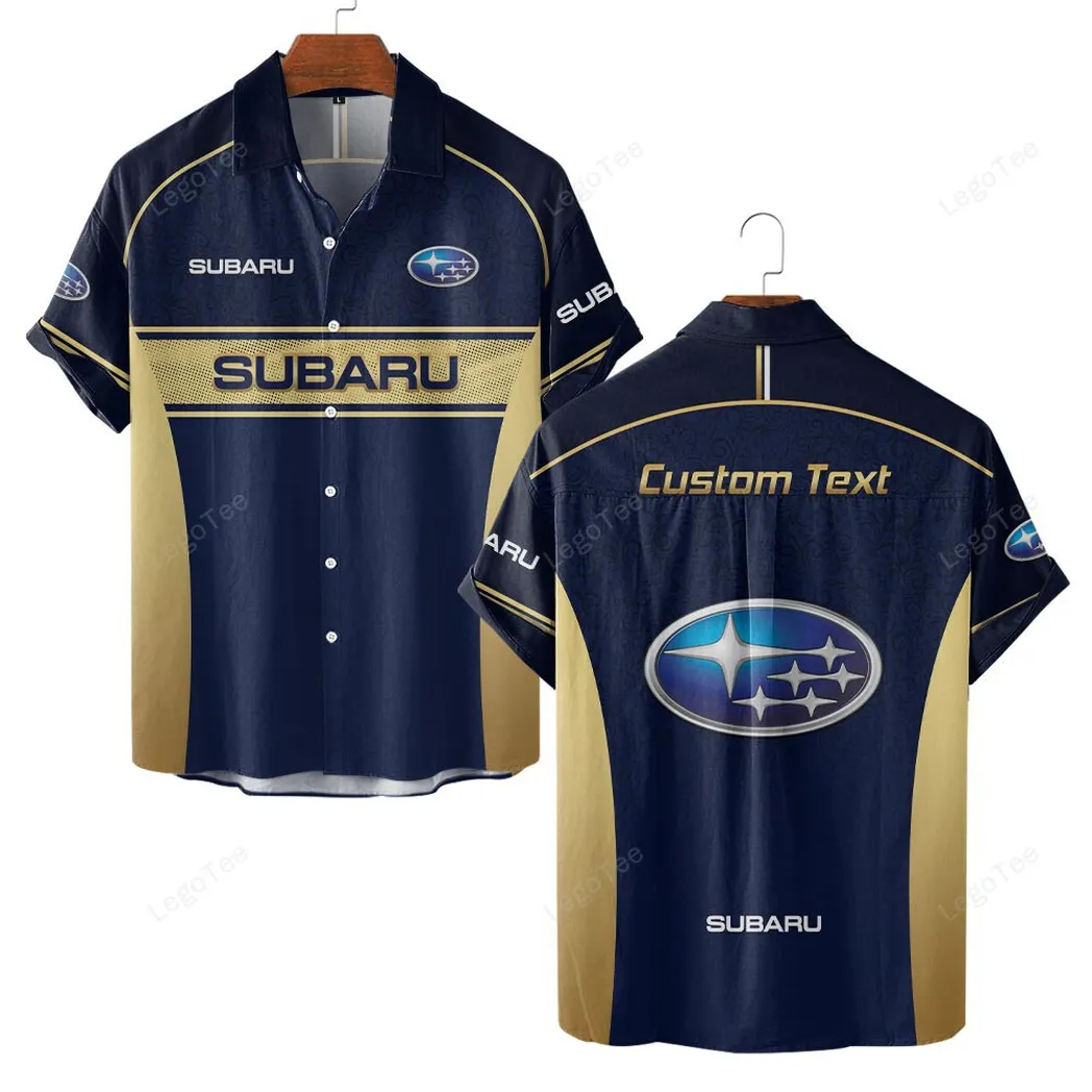 Subaru Custom Hawaiian Shirts For Men, Gift For Subaru Lovers, Gift For Him, Husband, Boyfriend CAR137021325914-3