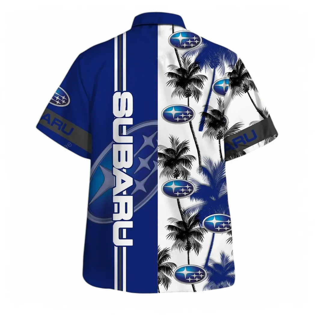 subaru hawaiian shirt for men gift for subaru lovers gift for him husband boyfriend car143021125037 c1d7v