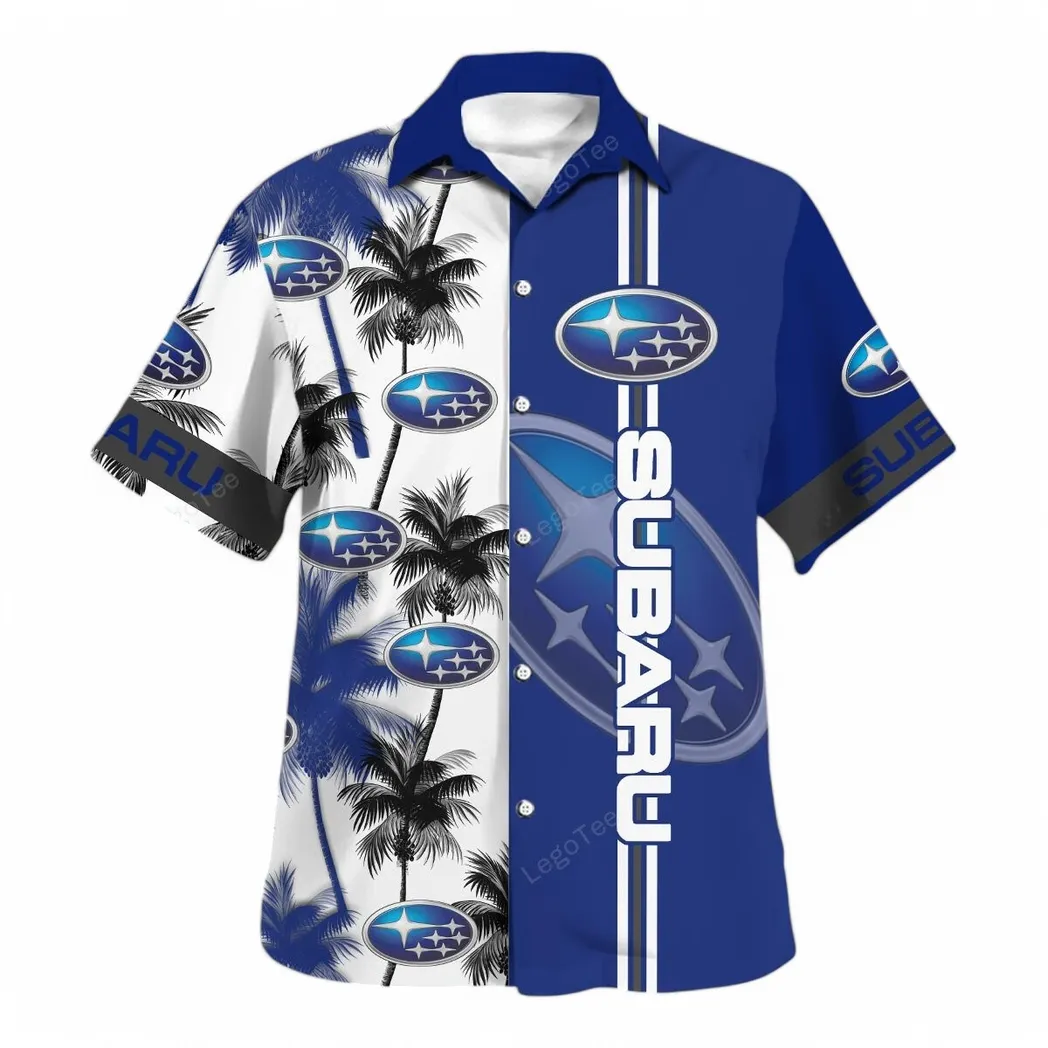 subaru hawaiian shirt for men gift for subaru lovers gift for him husband boyfriend car143021125037 ikrgz
