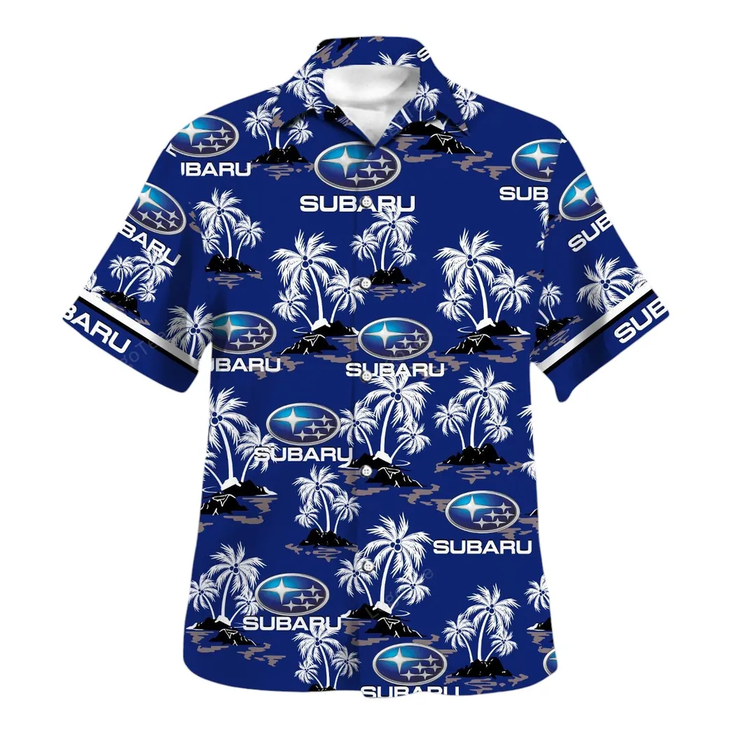 subaru hawaiian shirt for men gift for subaru lovers gift for him husband boyfriend car144021125485 2 oimp8