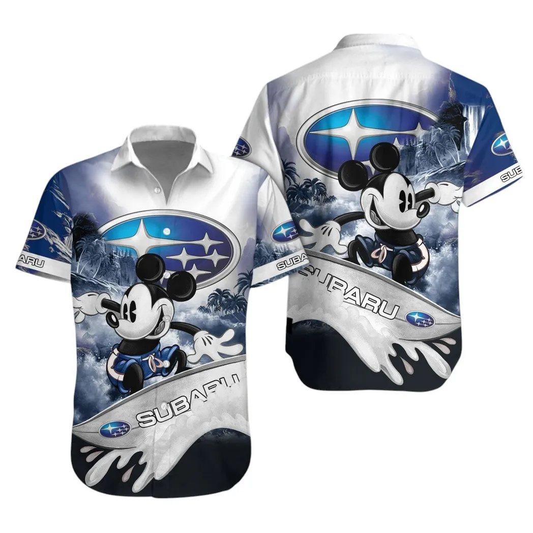 subaru hawaiian shirt for men gift for subaru lovers gift for him husband boyfriend car53030625107 itisw