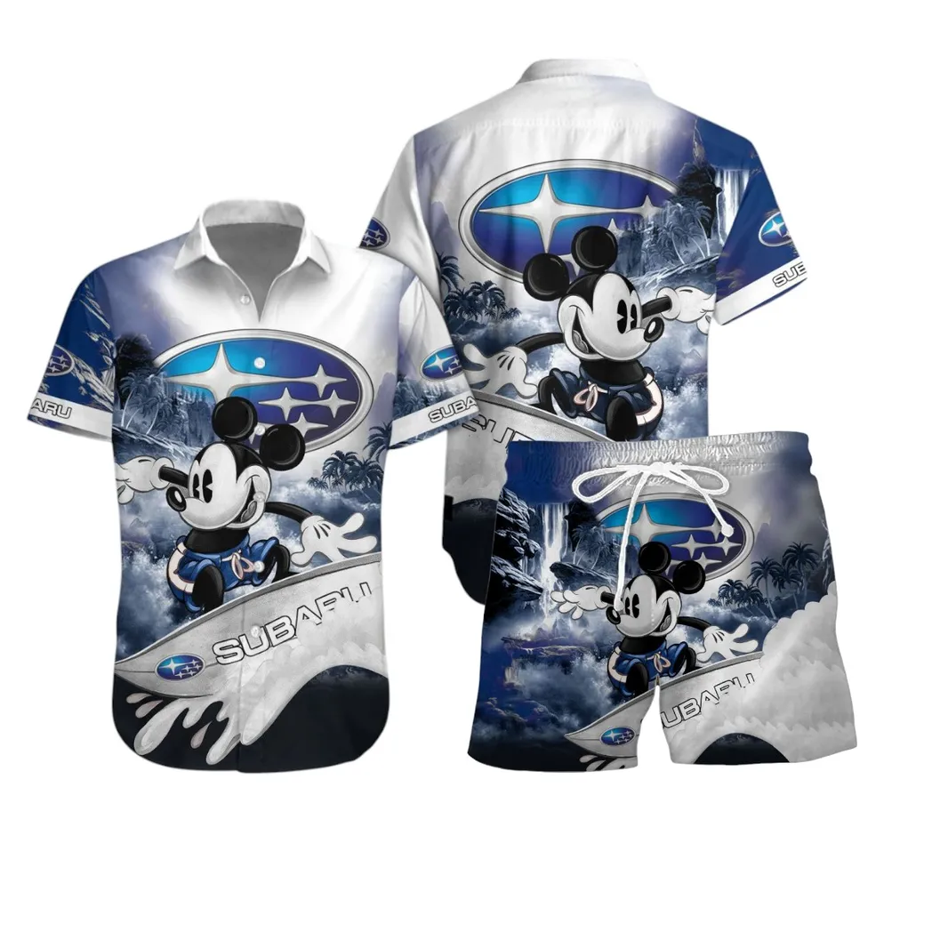 Subaru Hawaiian Shirt Set, Gift For Subaru Lovers, Gift For Him, Husband, Boyfriend CAR53030625107