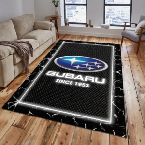 Subaru Rug, All Over Print Carpet For Subaru Lovers CAR5202192576 - Grey
