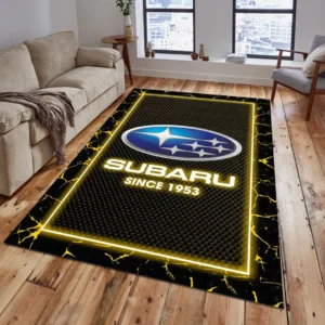 Subaru Rug, All Over Print Carpet For Subaru Lovers CAR5202192576 - Yellow