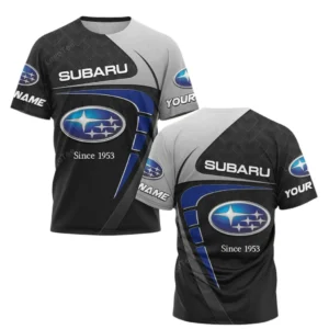 Subaru T-Shirt, All Over Print Shirt For Subaru Fan CAR11603032571