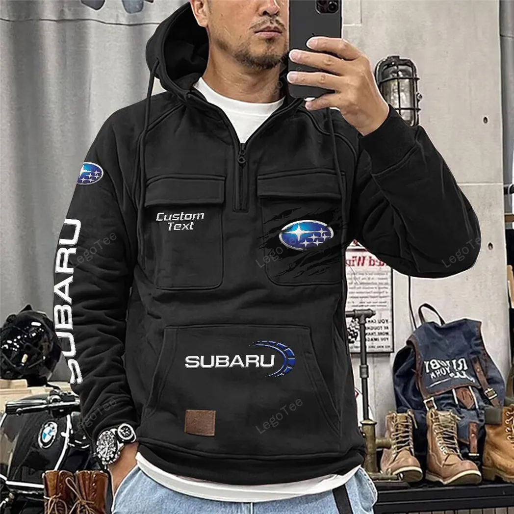 subaru tactical quarter zip hoodie gift for subaru lovers gift for him husband boyfriend black car122021425020 2 lnhlo